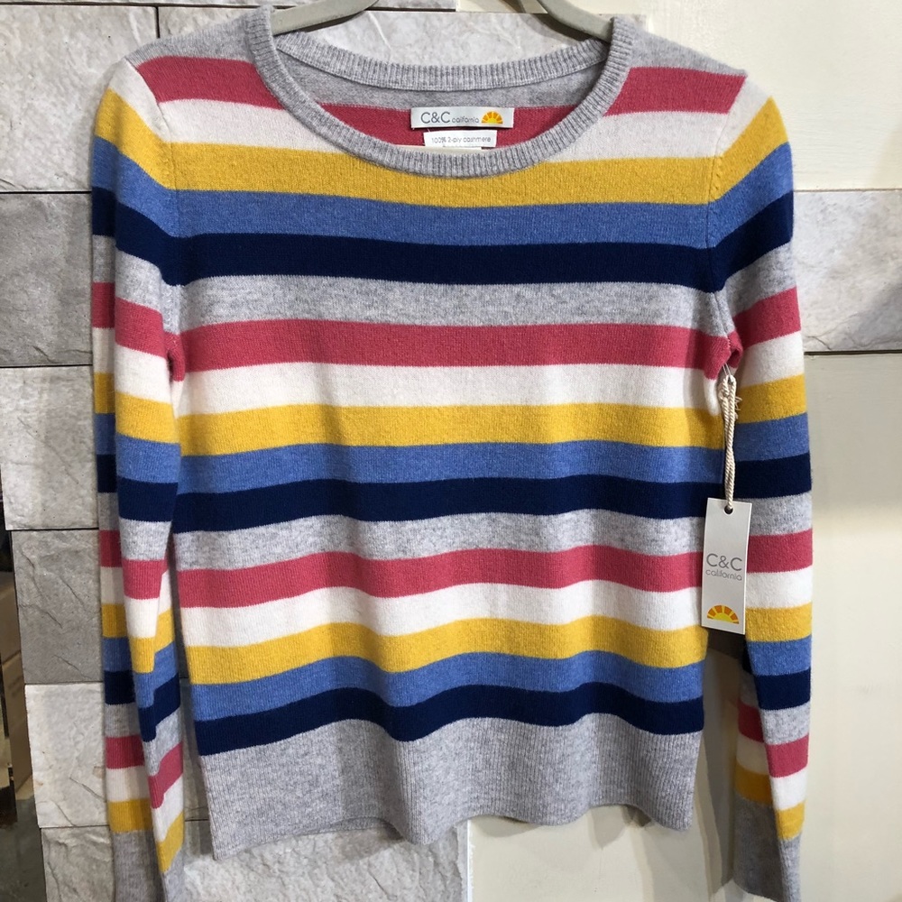 C &C California 100% 2-ply cashmere